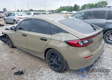 2025 Honda Civic Sport from USA, damaged, VIN 19XFL2H87SE024748